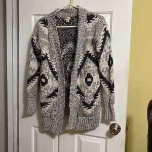 Knit cardigan